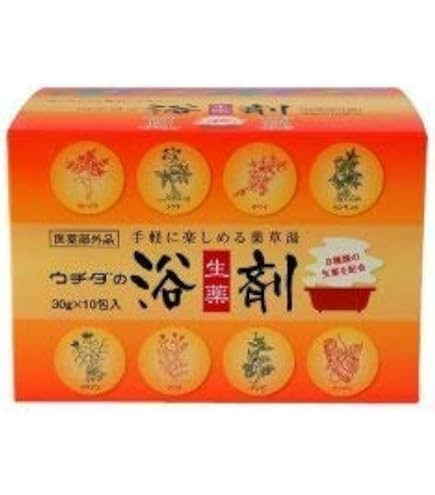 Amazon | ウチダの 生薬浴剤 30g×10包 【医薬部外品】 | ウチダ和漢薬